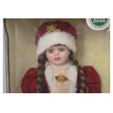 Holiday Lane 2005 Porcelain Doll Limited Edition in Box