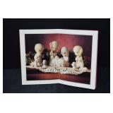 Precious Moments Porcelain Nativity Set with Box and Booklet
