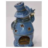 Christmas Snowman & Winter Figurine Lot, 4 Pieces