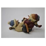 Christmas Snowman & Winter Figurine Lot, 4 Pieces