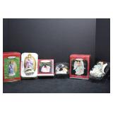 Hallmark Keepsake Christmas Angel and Nativity Ornaments Lot