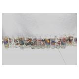 Harley-Davidson Dealer Shot Glass Collection - 20 Pieces, Multi-State