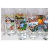 Harley-Davidson Dealer Shot Glass Collection - 20 Pieces, Multi-State