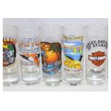 Harley-Davidson Dealer Shot Glass Collection - 20 Pieces, Multi-State