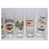 Harley-Davidson Dealer Shot Glass Collection - 20 Pieces, Multi-State