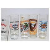 Harley-Davidson Dealer Shot Glass Collection - 20 Pieces, Multi-State