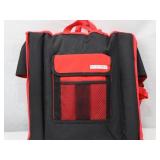 Microcore Portable Stadium Seat Red and Black