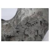 Austin Sculpture by Fisher, Hands with Ring, 1986 Modern Cast Art