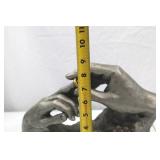 Austin Sculpture by Fisher, Hands with Ring, 1986 Modern Cast Art