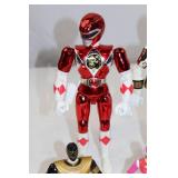 Power Rangers Action Figure Lot - 6 Figures with Accessories