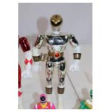 Power Rangers Action Figure Lot - 6 Figures with Accessories