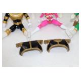 Power Rangers Action Figure Lot - 6 Figures with Accessories
