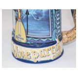 Corona Extra Blue Parrot Club Ceramic Beer Stein