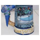 Corona Extra Blue Parrot Club Ceramic Beer Stein