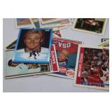 Sports Trading Card Lot Featuring Baseball, Basketball & Hockey Stars