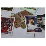 Sports Trading Card Lot Featuring Baseball, Basketball & Hockey Stars