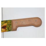 Hand-Painted Haitian Decorative Machete Signed Malcival