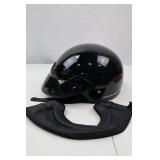 Boulevard DOT Motorcycle Helmet with Removable Liner, Size M