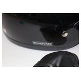 Boulevard DOT Motorcycle Helmet with Removable Liner, Size M