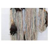 Bohemian Yarn and Feather Wall Hanging Decor