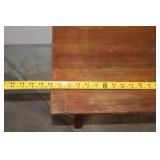 Vintage Wooden Table with Single Drawer