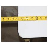 Vintage Kitchen Table with Drawer, 40" x 25" x 31"