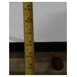 Vintage Kitchen Table with Drawer, 40" x 25" x 31"