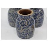 Set of 1976 Beaumont Brothers Pottery Mini Jars