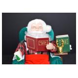 Santa Read Me a Story Animated Figure with Books and Accessories