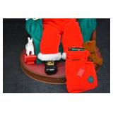 Santa Read Me a Story Animated Figure with Books and Accessories