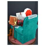 Santa Read Me a Story Animated Figure with Books and Accessories