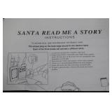 Santa Read Me a Story Animated Figure with Books and Accessories
