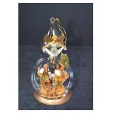 Fontanini Gloria In Excelsis Deo Blown Glass Ornament in Box
