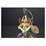 Fontanini Gloria In Excelsis Deo Blown Glass Ornament in Box