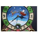Christmas Countdown Clock with Santa and Snow Village, Boxed