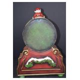 Christmas Countdown Clock with Santa and Snow Village, Boxed