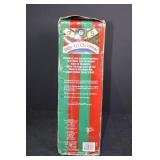 Christmas Countdown Clock with Santa and Snow Village, Boxed