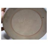 Beaumont Brothers Pottery 1997 Blue Spongeware Stoneware Crock