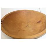 Pair of Vintage Wooden Bowls