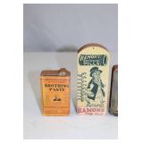 Set of Vintage Advertising Medicine Block Replicas