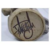 Handmade Studio Pottery Mug with Sculpted Face, Signed