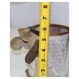 Handmade Studio Pottery Mug with Sculpted Face, Signed