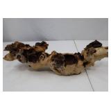 Natural Wood Burl Accent Piece - Organic 16 Inch