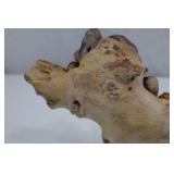 Natural Wood Burl Accent Piece - Organic 16 Inch