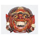 Hand-Carved Hand-Painted Balinese Dance Mask
