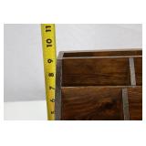 Pottery Barn Wooden Organizer with Drawers and Compartments