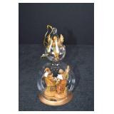 Fontanini Gloria In Excelsis Deo Blown Glass Ornament in Box