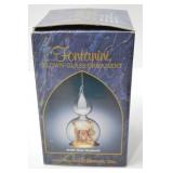 Fontanini Gloria In Excelsis Deo Blown Glass Ornament in Box