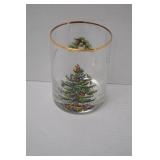 Spode Christmas Tree Double Old Fashioned Glasses, Set of 4, with Box