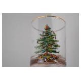 Spode Christmas Tree Double Old Fashioned Glasses, Set of 4, with Box